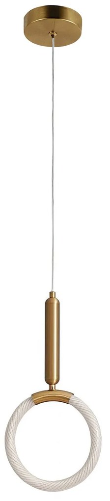 Висяща LED лампа LHJ058-CP1 Brush Gold