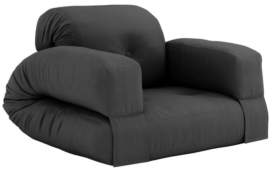 Черен фотьойл Hippo - Karup Design