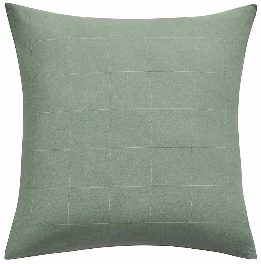 Зелено двойно удължено спално бельо 240x220 cm Linella – douceur d'intérieur