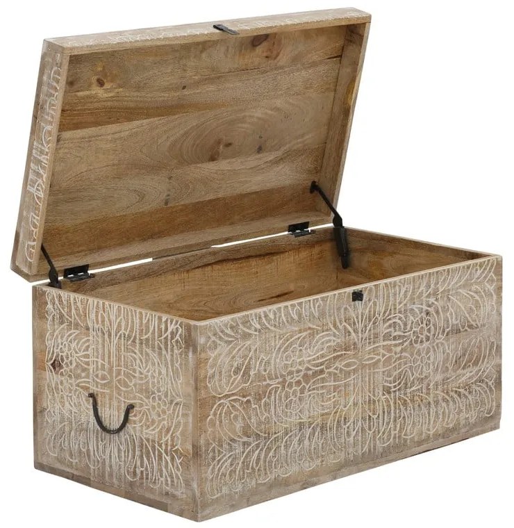 Ракла от масивно манго в естествен цвят 45x50 cm Malati – Støraa