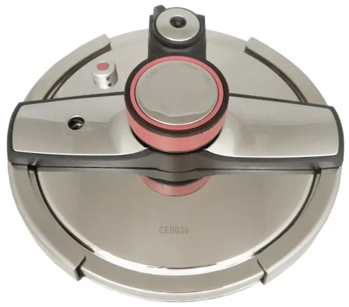 Тенджера под налягане ZEPHYR ZP 1311 G7S, 7 литра, 22х20 см, Съд за готвене на пара, Индукция, Инокс