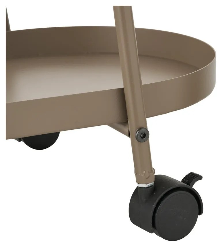 Метална маса за сервиране на колелца 27,5x60 cm Empoli – House Nordic