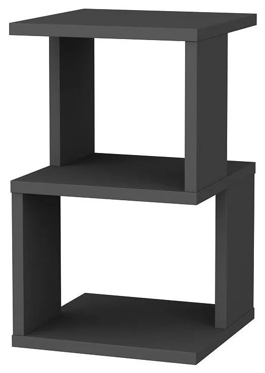 Нощно шкафче ZUNA антрацит