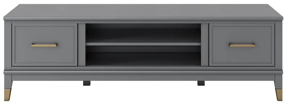 Сива маса за телевизор Westerleigh - CosmoLiving by Cosmopolitan