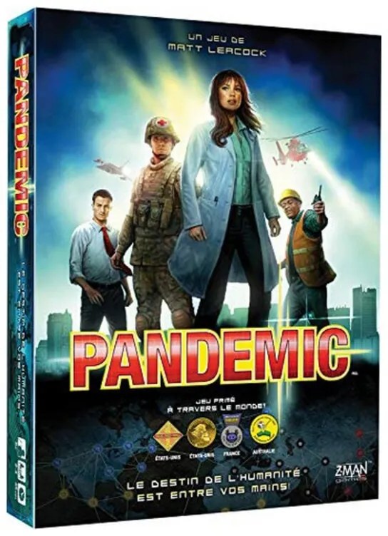 Настолна игра Pandemic Asmodee Pandemic (FR)