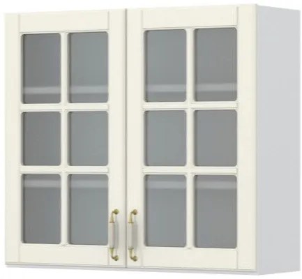 Висящ шкаф Toscana V7-80-2KS with Витрина