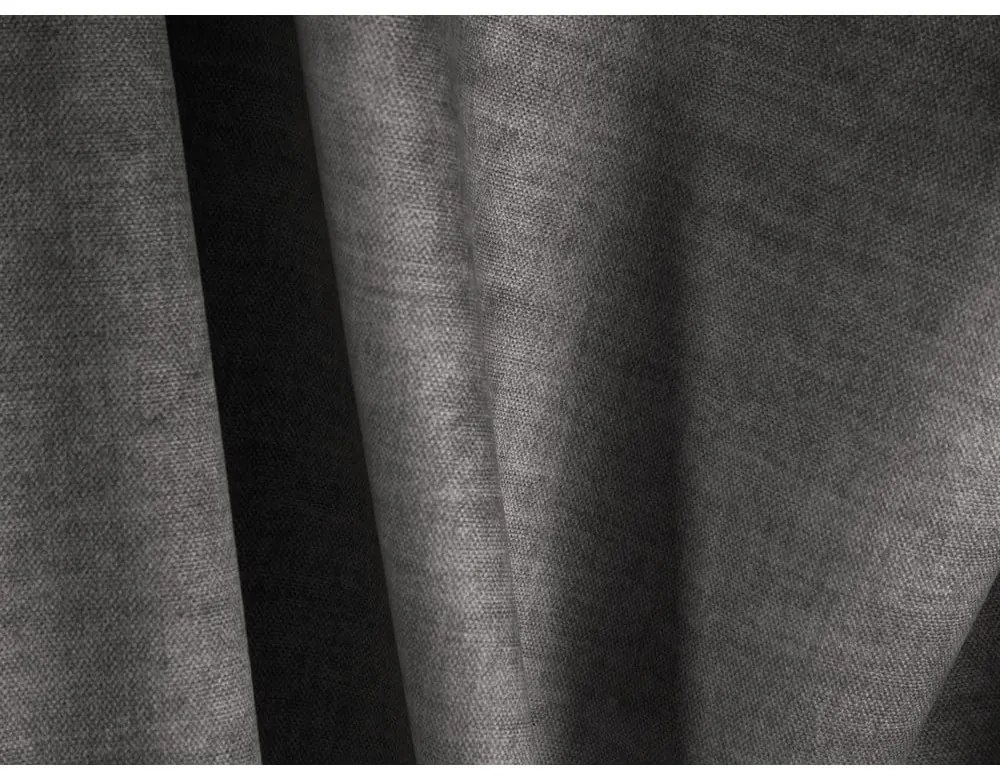 Сив кадифен модулен ъглов диван (десен ъгъл) Martina – Micadoni