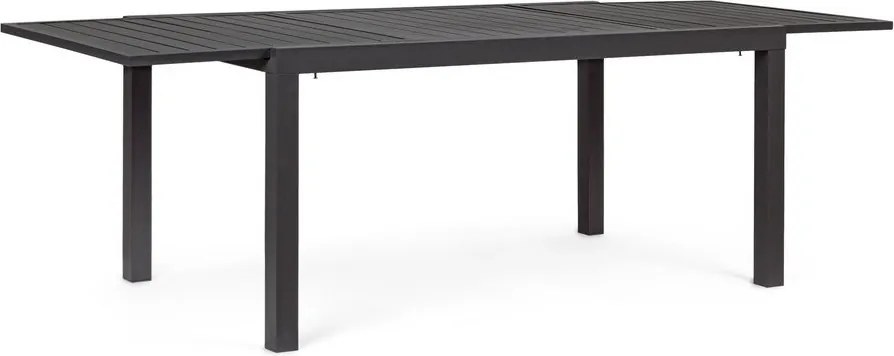Алуминиева градинска маса за хранене 90x160 cm Hilde – Bizzotto