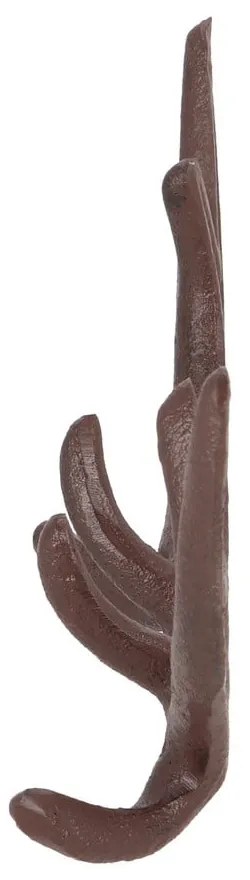 Кафява метална стенна закачалка Antlers – Esschert Design