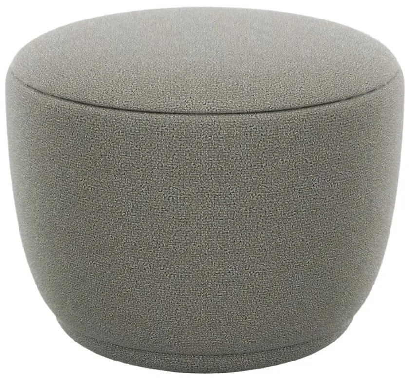 Сива табуретка от плат букле KUON - Blomus