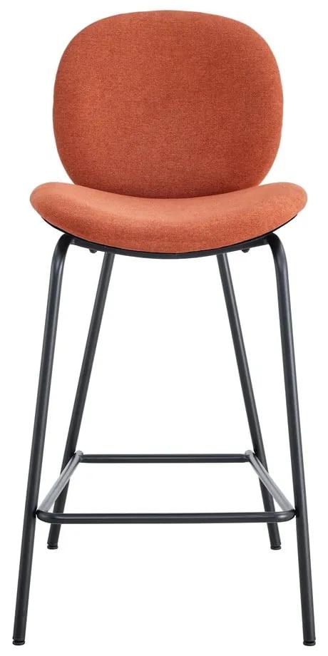 Бар столове в комплект от 2 броя в тухлен цвят (височина на седалката 65 cm) Cori - Marckeric