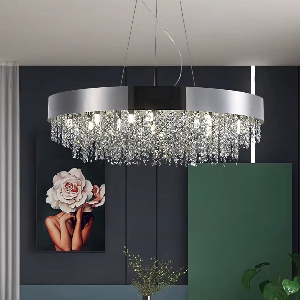 Лампа APP1786-16CP 60 cm Chrome