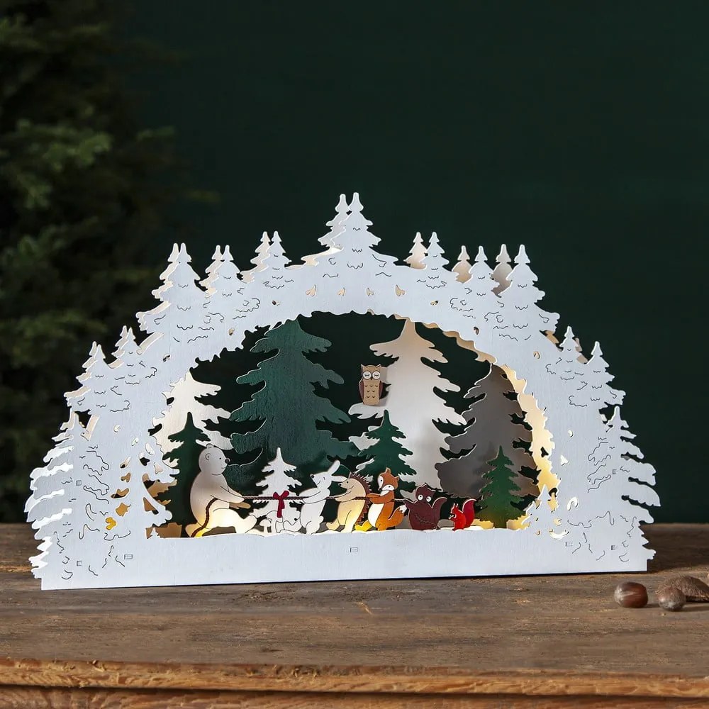 Коледна светлинна украса Forest Friends – Star Trading