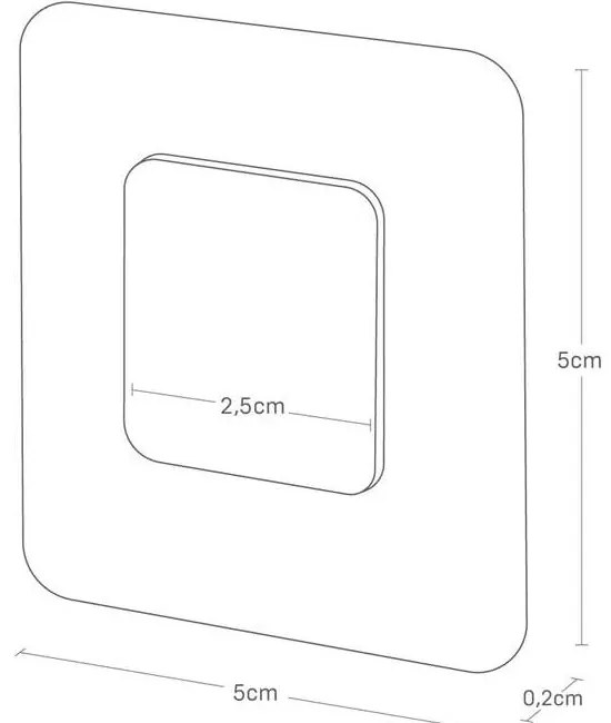Метална поставка за гъба без пробиване Film Hook – YAMAZAKI