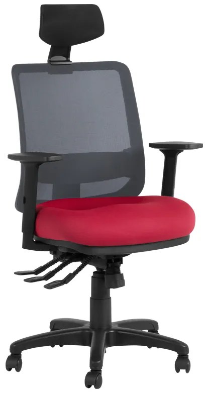 Ергономичен стол SEVERO - червен