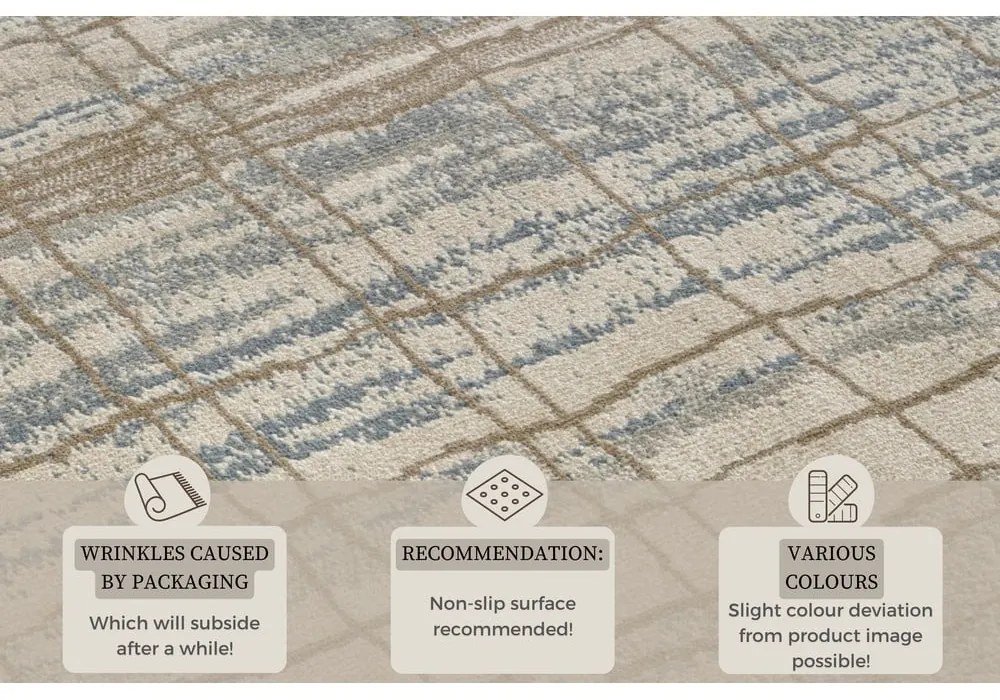 Бежов килим 80x120 cm Terrain – Hanse Home