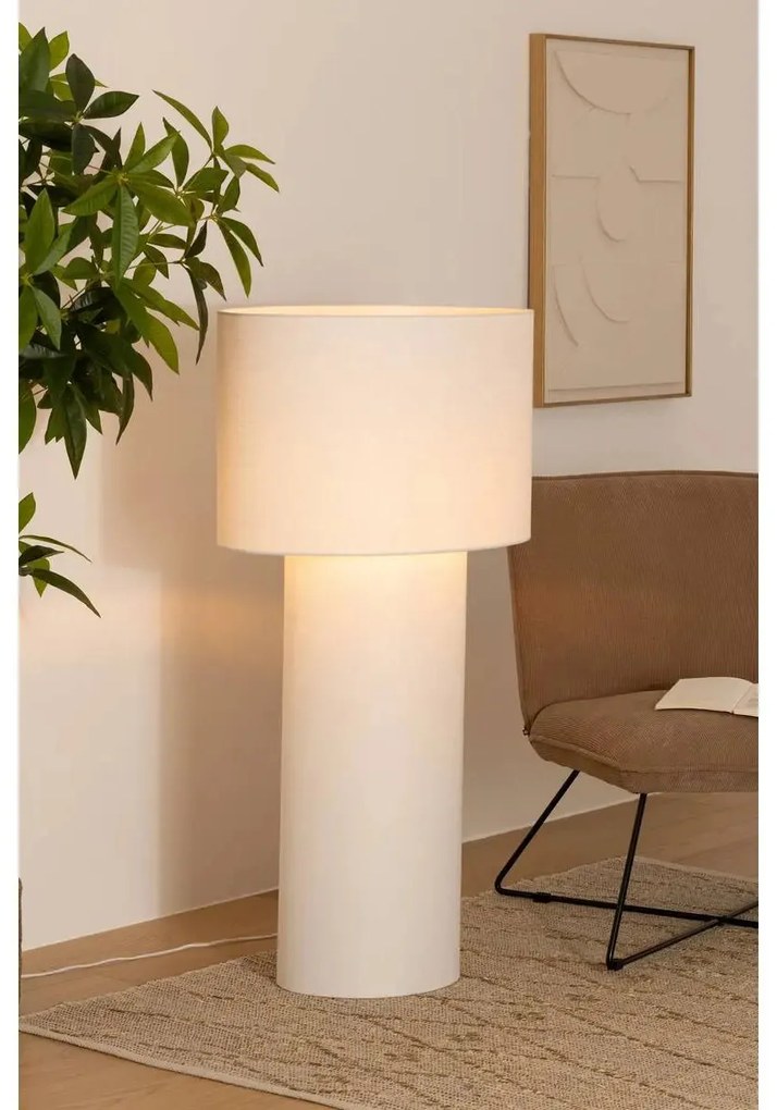Лампион atmosphera Eira, Метал, Бял, 115 cm