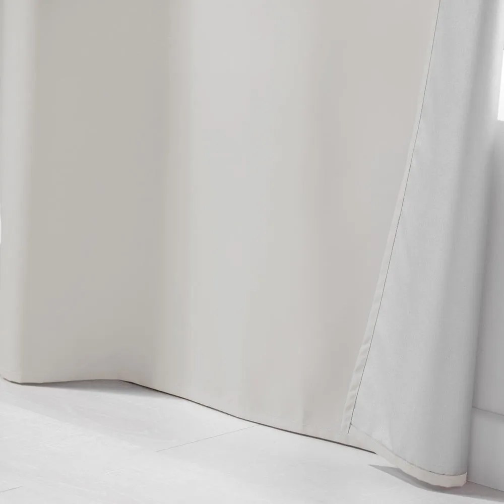 Бежова термозавеса 140x260 cm Icemount – douceur d'intérieur