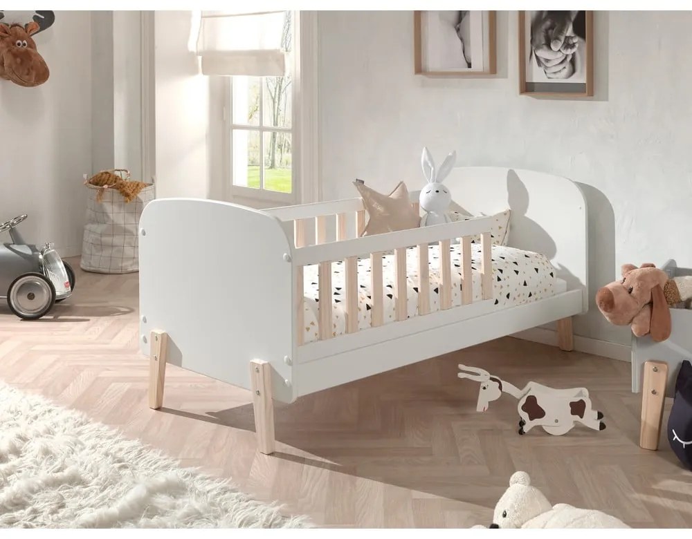 Бяло легло за малки деца, 70 x 140 cm Kiddy - Vipack