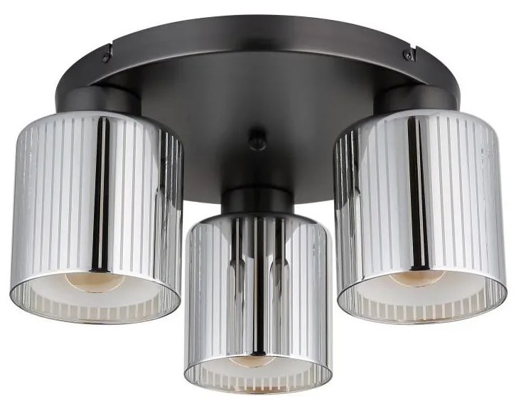 Globo 16056-3D - Таванно осветително тяло FELICIA, 3xE27/60W/230V, Ø 34,5 см