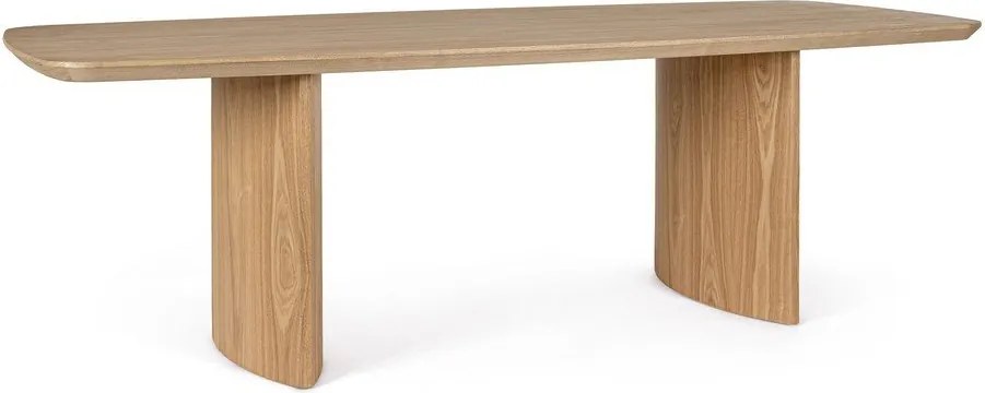 Трапезна маса от декор от дъб 100x240 cm Odelia – Bizzotto