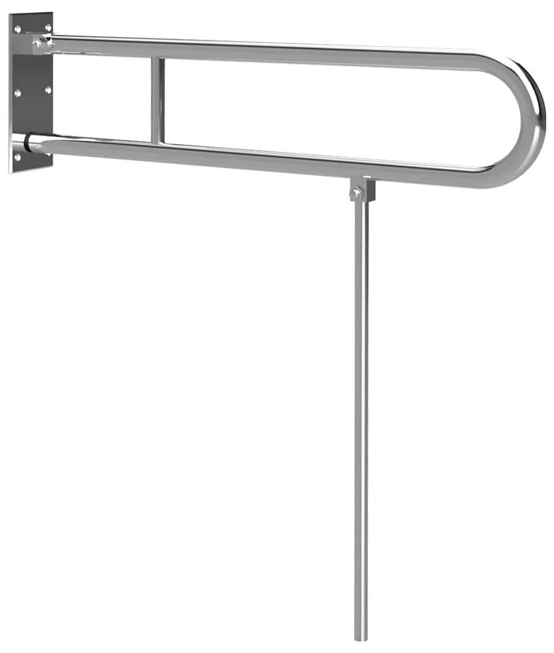 Стенен парапет за баня от неръждаема стомана 83 cm Handicap – Sapho