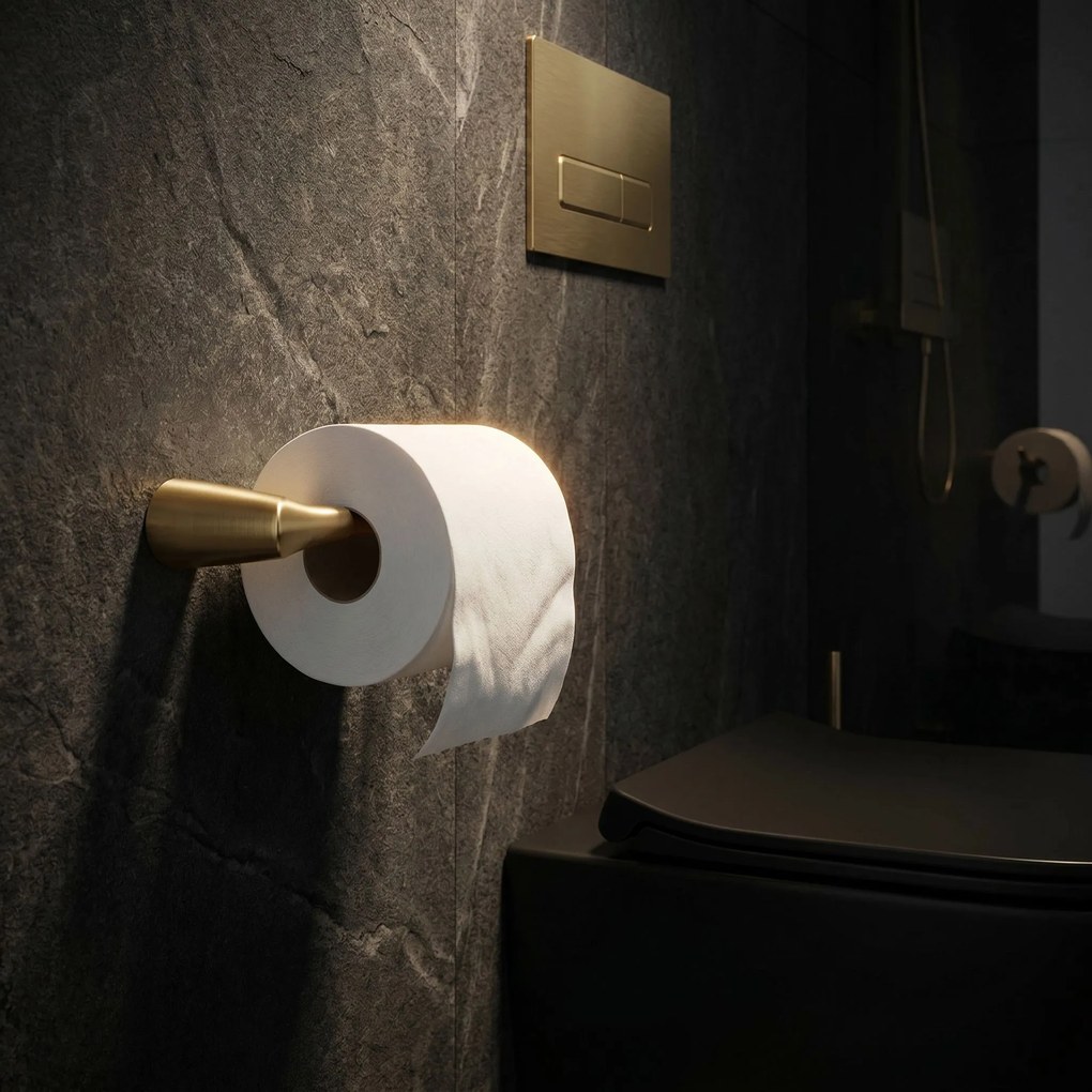 Поставка за тоалетна хартия 16205 VIBE Brush Gold
