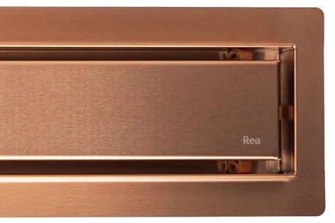 Линеен отводнител REA Neox pro Brushed Copper 90