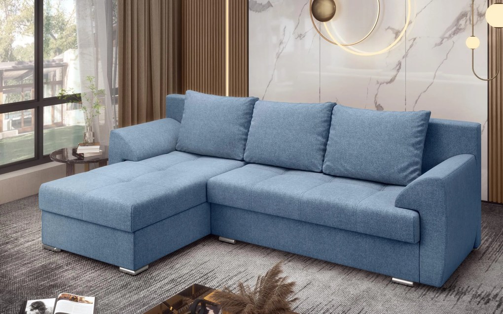 Разтегателен ъглов диван Интерио