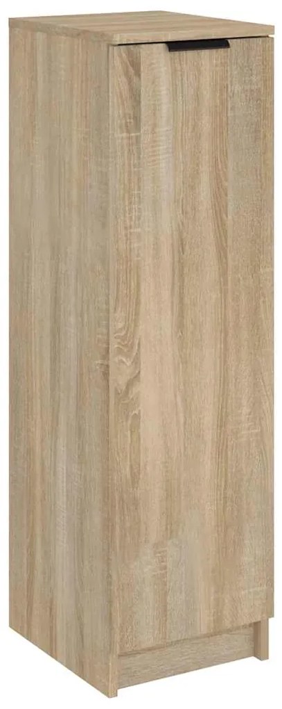 811433 vidaXL Шкаф за обувки, сонома дъб, 30x35x100 см, инженерно дърво