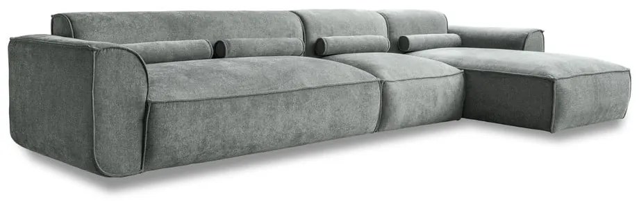 Светлозелен ъглов диван (десен ъгъл) Flex Felix – Miuform