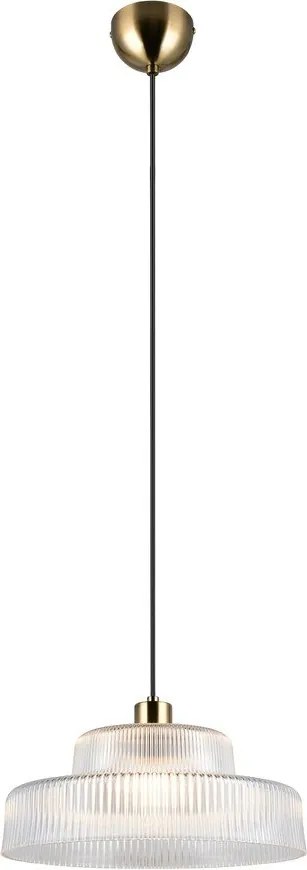 Висящо осветително тяло със стъклен абажур ø 35 cm Abella – Reality