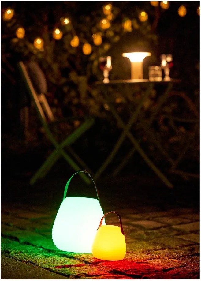 LED преносимо външно осветително тяло с USB ø 13 cm Derry – House Nordic