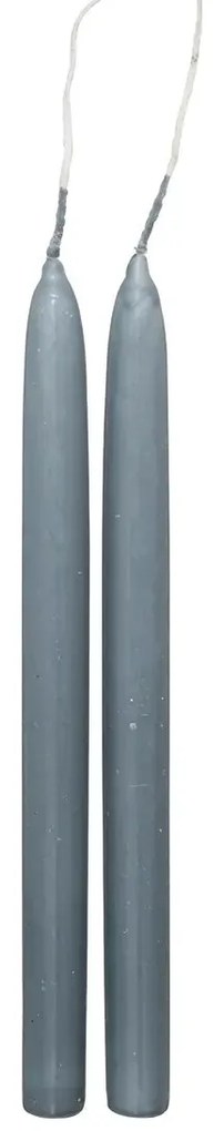 Свещи без аромат atmosphera Hugo, 30 cm, 2 бр - Бял
