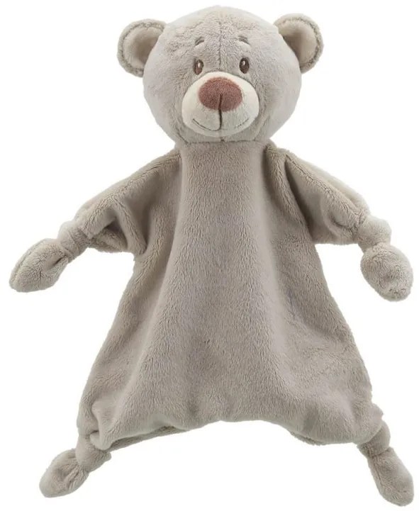 The Puppet Company - Бебешка кърпа за гушкане Мече, серия Wilberry ECO Comforters