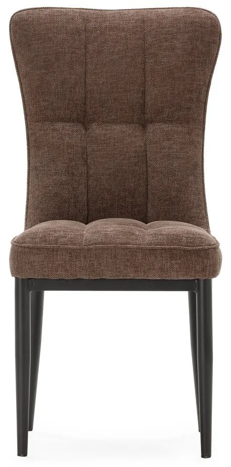 Кафяви трапезни столове в комплект от 2 бр. Damon – Marckeric