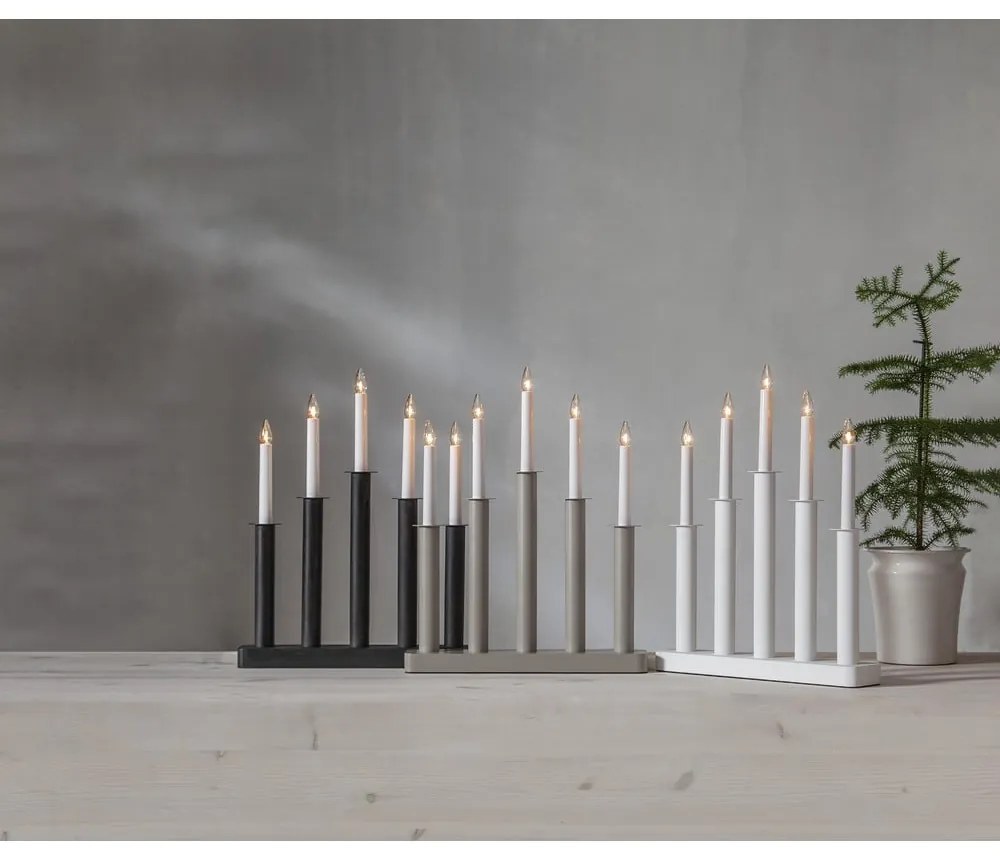 Бежова коледна светлинна украса Plate – Star Trading