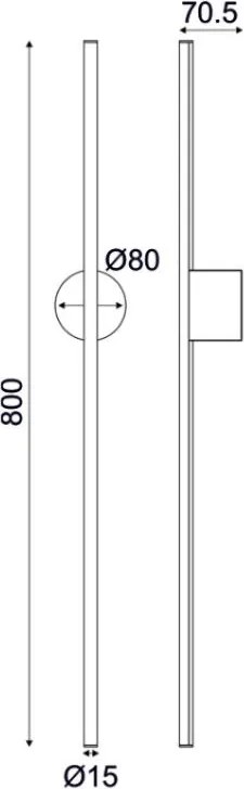 стенна лампа LED Avenue-Leuko