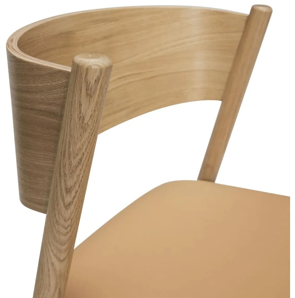 Дъбови столове за хранене Oblique - Hübsch