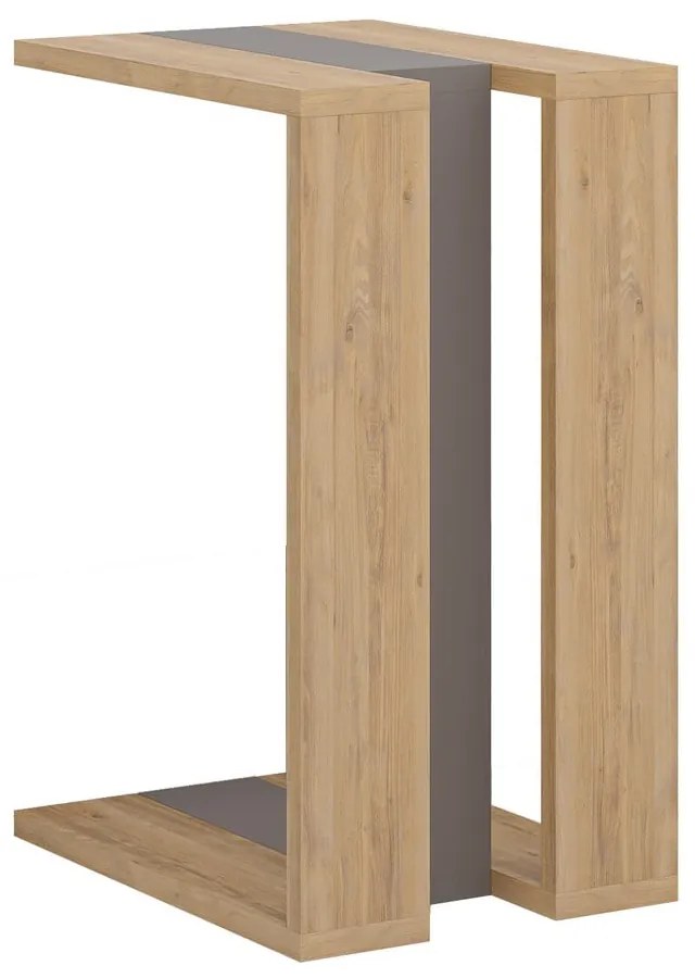 Дъбова странична маса 40x30 cm Macha - Marckeric