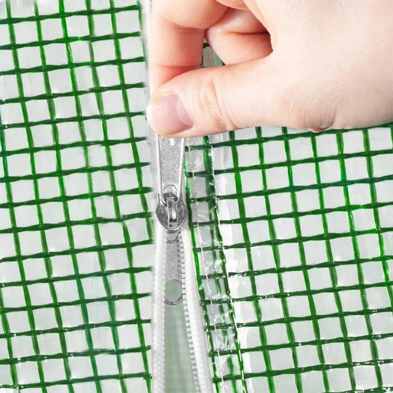 UV покривало за оранжерия с отвори за врати и прозорци без конструкция 2x3м