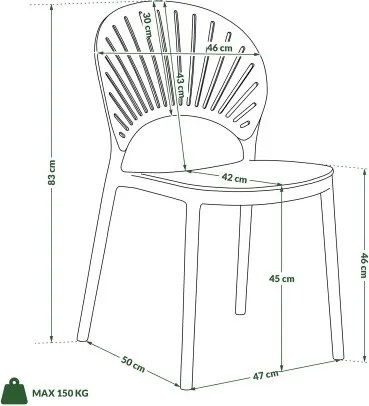 СОЛЕИЛ Пудрово розово - МОДЕРЕН СТОЛ ЗА КУХНЯ/ ГРАДИНА/ КАФЕНЕ (ВЕРТИКАЛНО ПОДРЕЖДАНЕ)