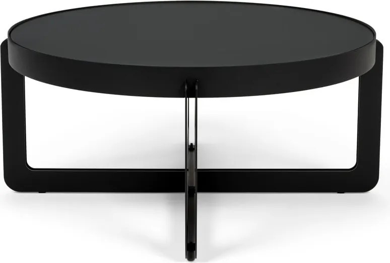 Черна кръгла масичка за кафе Centre – Zuiver