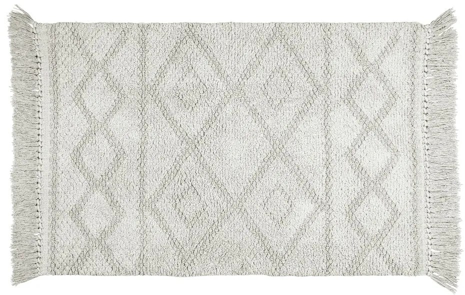 Сива постелка за баня от органичен памук Urla, 60 x 90 cm - Wenko