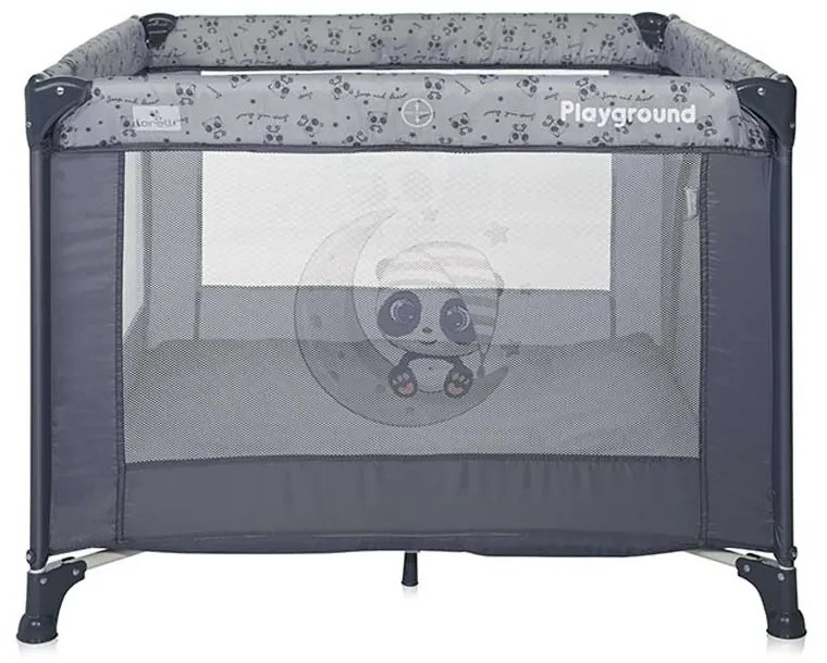 LORELLI Classic Кошара за игра PLAYGROUND COOL GREY PANDAS