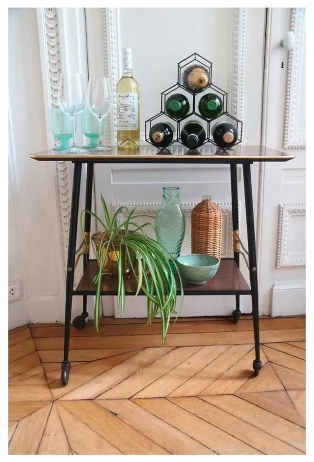 Черна стойка за вино RackMAT - Compactor