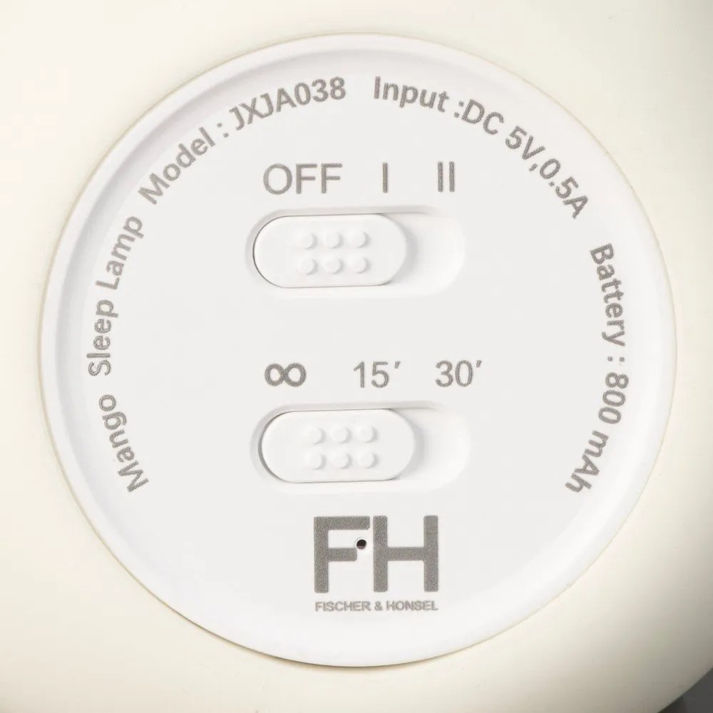 Зелена детска нощна лампа Lia – Fischer &amp; Honsel