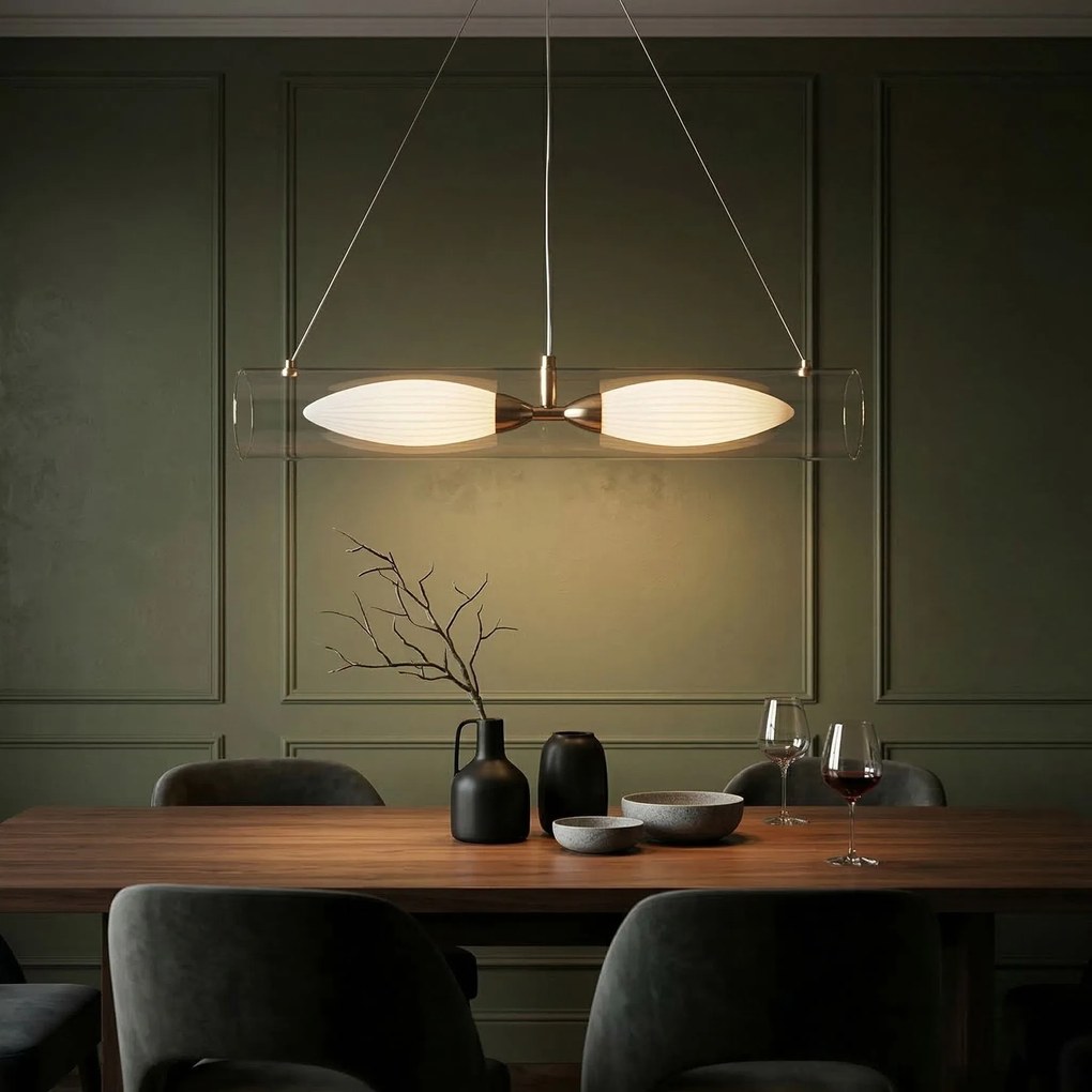 ВИСЯЩА ТАВАННА ЛАМПА G152-2CP GOLD