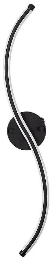 Черна LED стенна лампа Yilan – Opviq lights