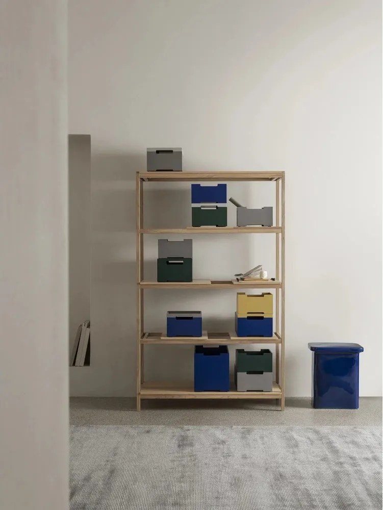 Стелаж от декор от дъб в естествен цвят 105x170x40 cm Sukoya – Blomus